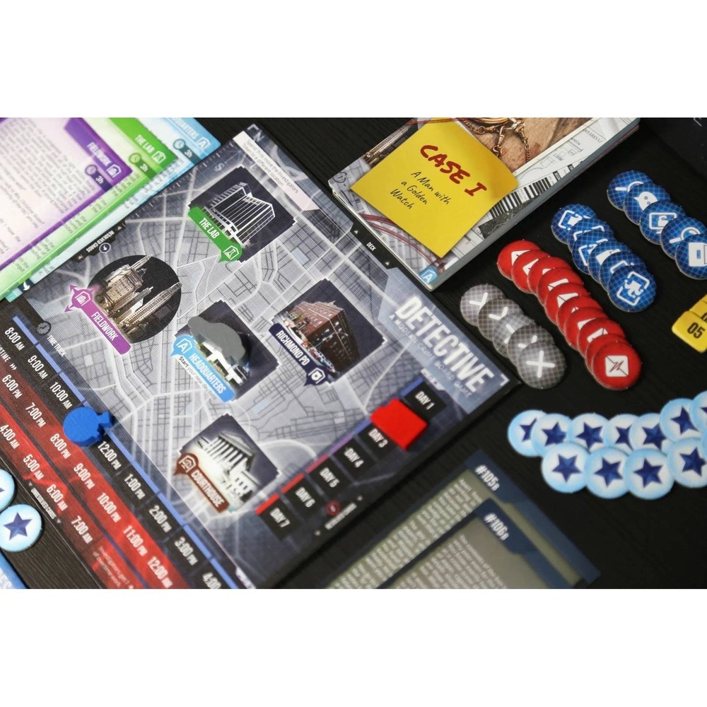 Portal Games Detective A Modern Crime Board Game Strategy Mystery Investigative - Picture 5 of 15